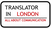 Translator in London Logo